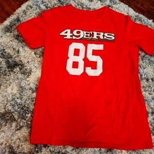 NFL brand Youth size Large 49ers tee shirt